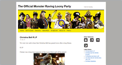 Desktop Screenshot of loonyparty.com